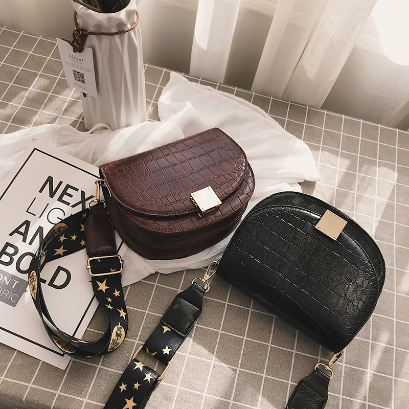 

2018 saddle bag Square Women Bag Fashion Handbags Retro Shoulder Bag Brand original design luxury handbags women bags designer