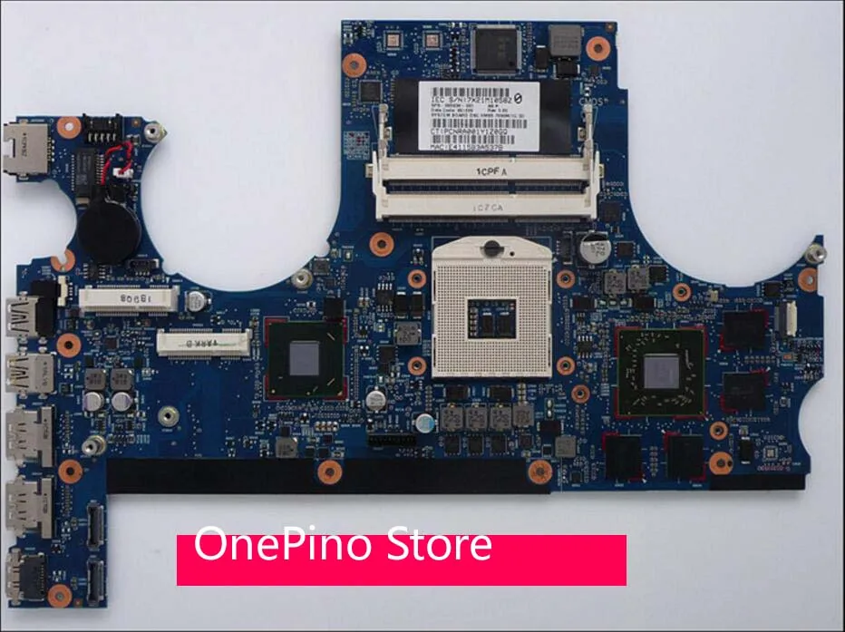 665934-001 Laptop Motherboard mainboard For HP ENVY17 Notebook motherboard HM65 ATI HD6770M 100% tested working 720566 601 720566 501 free shipping 720566 001 for hp envy 15 laptop motherboard notebook mainboard video gt740m 2g