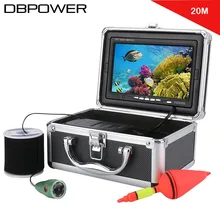 20M 1000tvl Underwater Fishing Video Camera Kit 6 PCS LED Lights with7″ Inch Color Monitor Fishing Camera