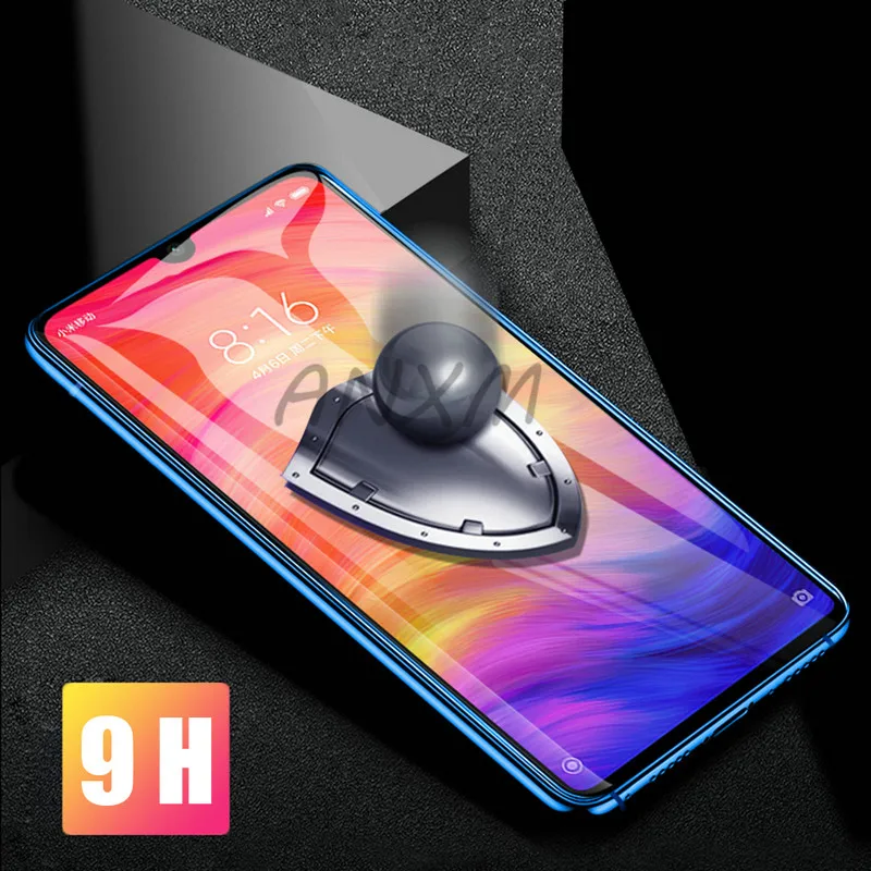 2 шт 9H закаленное стекло для Xiaomi redmi note 7 8 Pro защита экрана полное покрытие для redmi note 8 7 Pro стекло защитная пленка