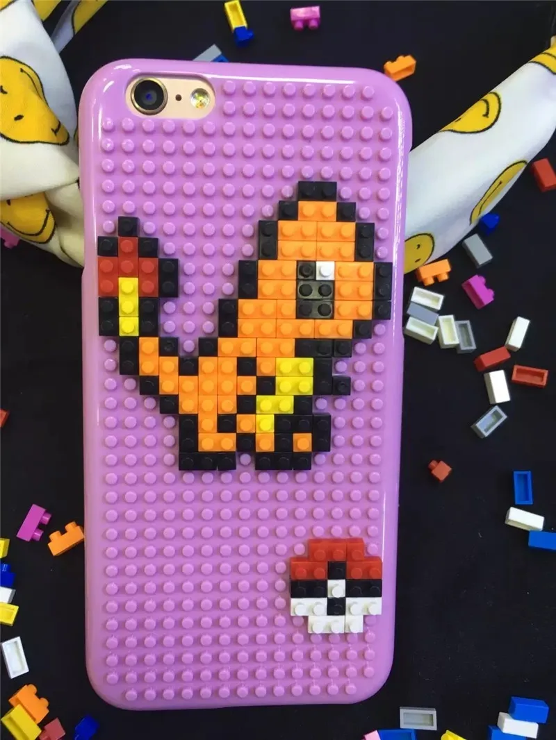 3D Building Block Hard Phone Case (5)