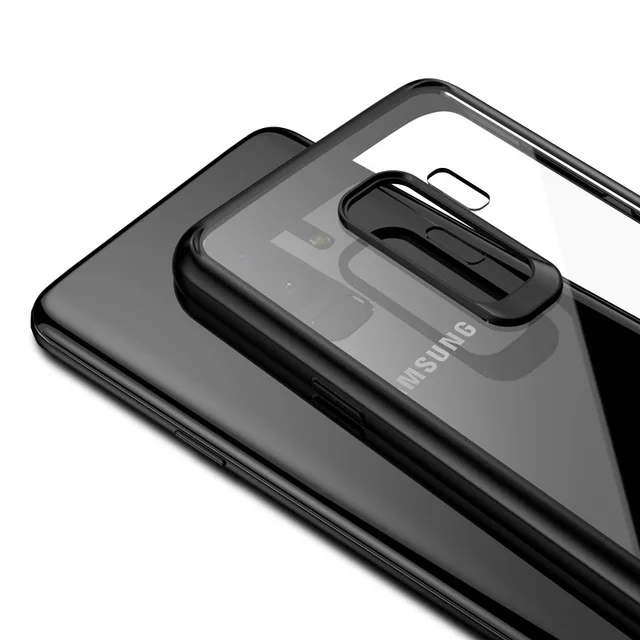 

Cases For Samsung Galaxy S9 Case / For Samsung Galaxy S9 Plus Cover Transparent PC + TPU Phone Funda Capa Coque