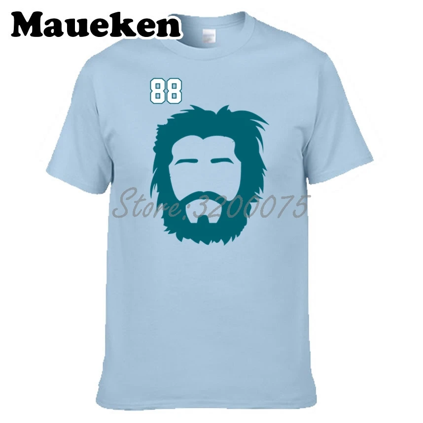 Мужская футболка Burnzie Beard 88 Brent Burns San Jose shark W19032120 | одежда