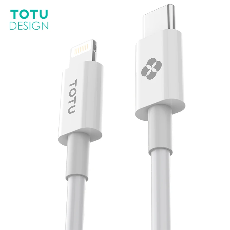 Beste TOTU PD Quick Charger Usb kabel Voor iPhone X 8 7 Pus Type C Snelle Oplaadkabel Voor iPod iPad Samsung USB C Mobiele Telefoon kabels
