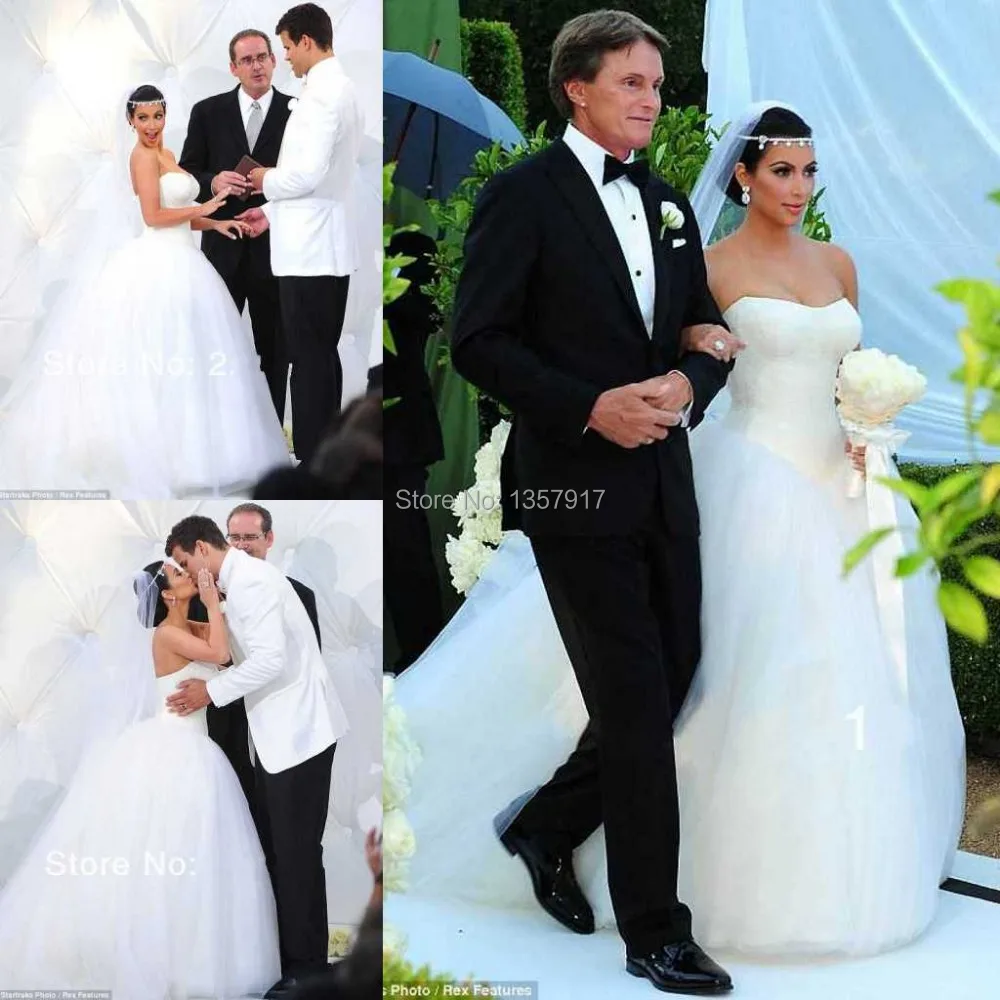 Wedding Kim K Wedding Dress compare prices on kim kardashian ball gown wedding dress online hot sale brush train lace applique tulle sweetheart dresseschina