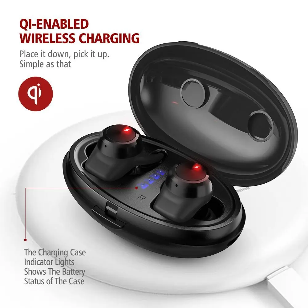 

Sago US-003 Bluetooth 5.0 Earphones True Wireless Earbuds Sport Earbuds Bluetooth Earphone Stereo Earpiece for iPhone Samsung