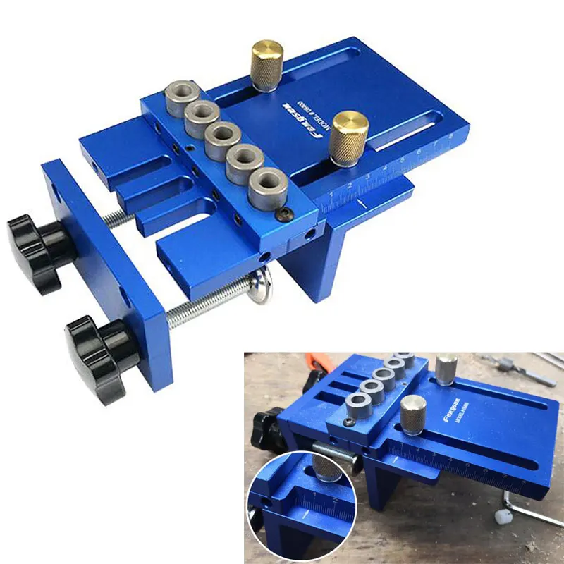 

Hole Punching Locator Round Woodworking Tool Portable Log Tenon Punch Set