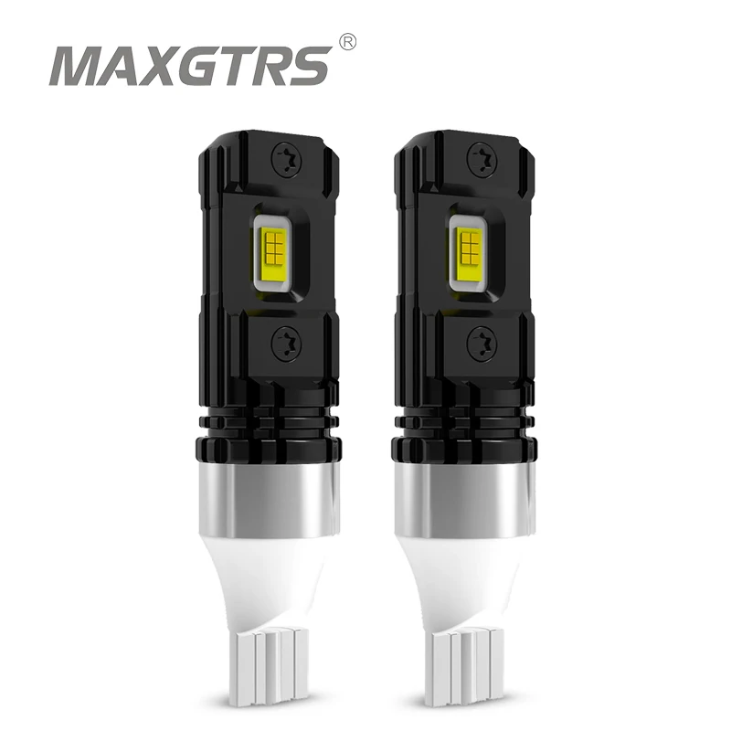 

2x W16W T15 LED Bulbs CSP Chip OBC Error Free LED Backup Light 921 912 W16W LED Bulbs Car Reverse Lamp Xenon White DC12V