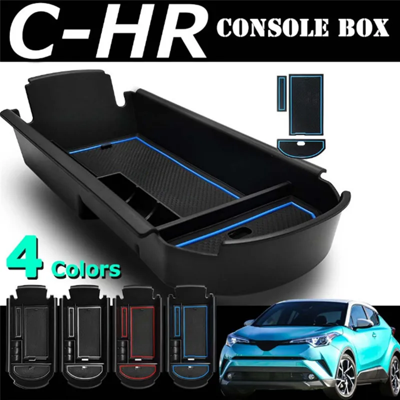 

1Pc Car Modification Glove Storage Box Center Console Armrest For Toyota C-HR CHR