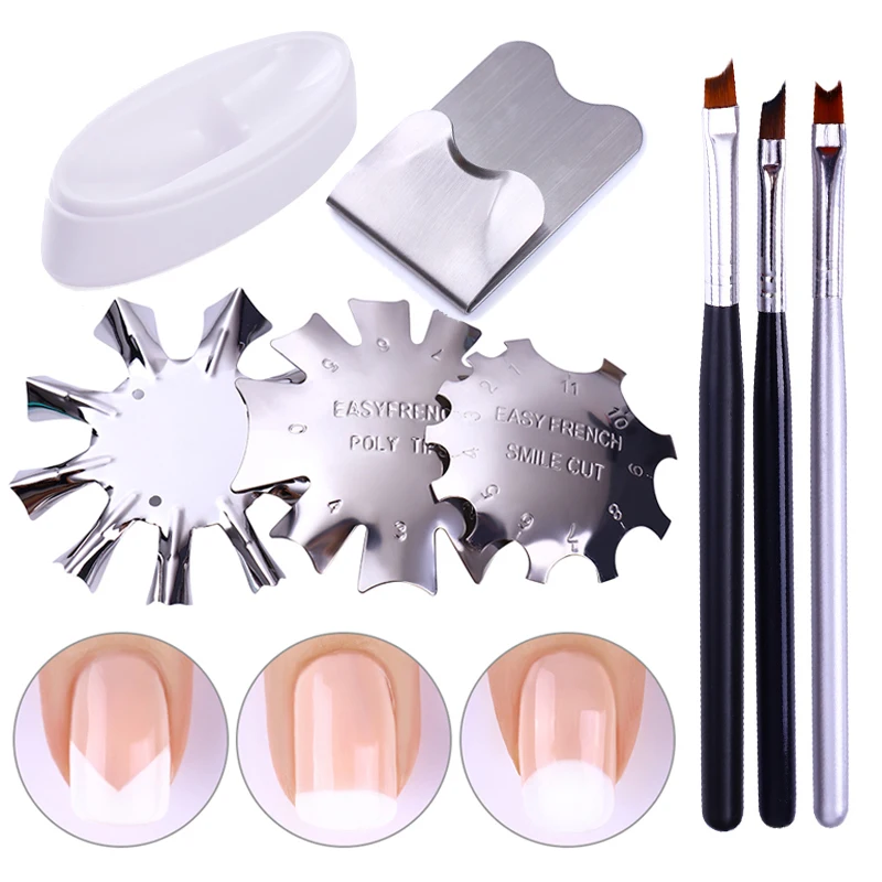 french Line Edge Cutter Nail Stencil Edge Trimmer Clipper Styling Forms Accessories Nail Art Tools|Sets & Kits| - AliExpress