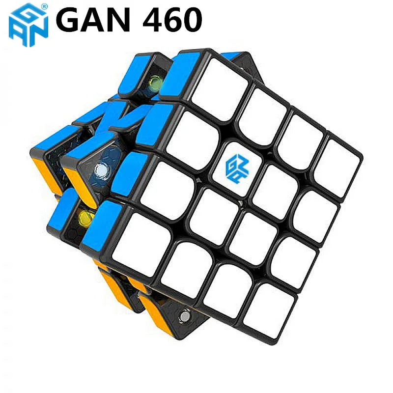 GAN460 M 4x4x4 магнитная головоломка волшебный куб GAN 460 профессиональные 4 слойные магниты скорость Cubo Magico GANS игрушки для детей