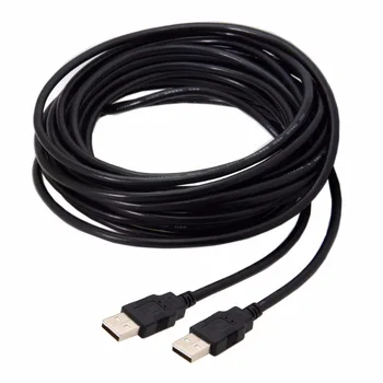 

10pcs/lot CY 8m 3m USB Type-A Male to USB 2.0 Male Data Cable for Hard Disk & Scanner & Printer