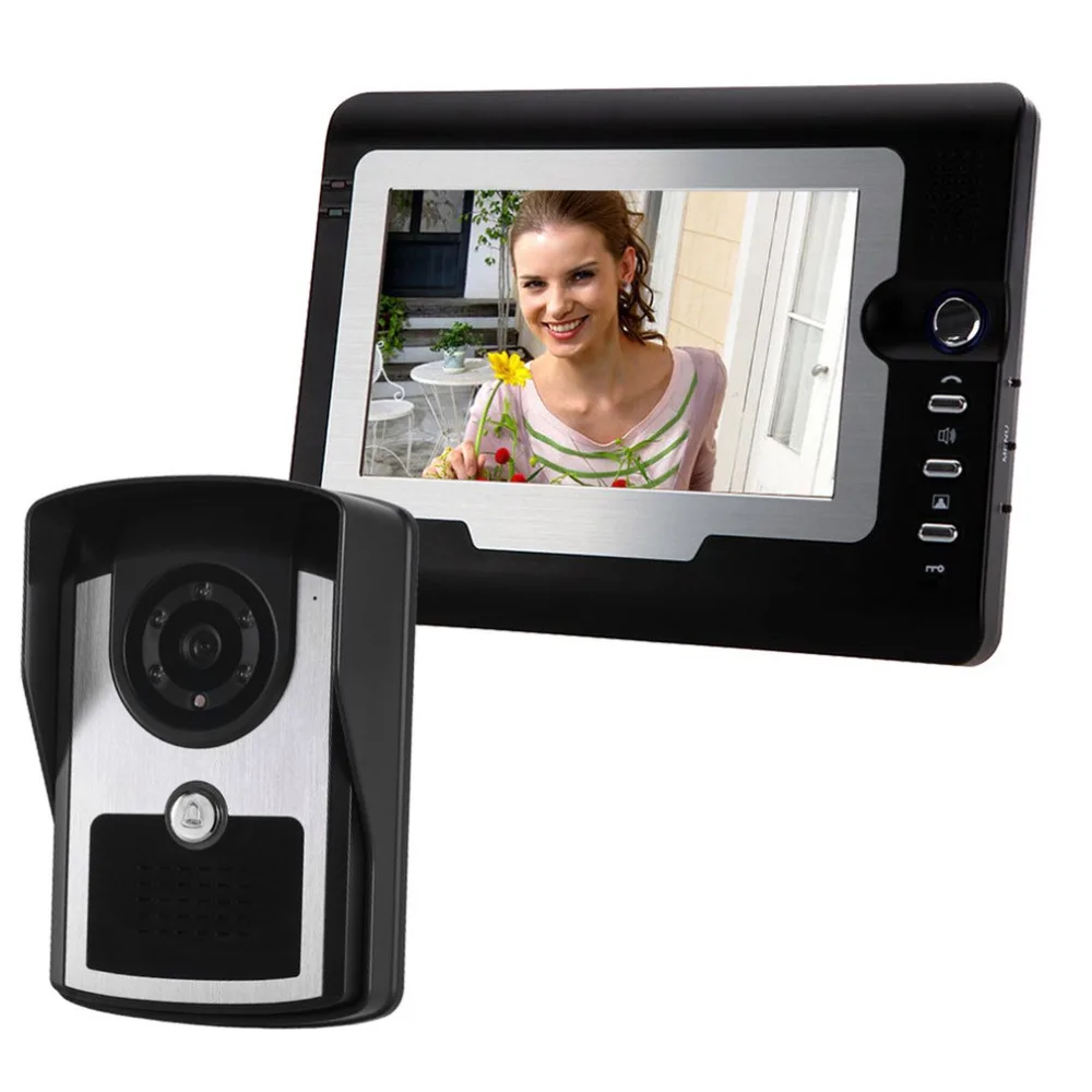 

Visual High Definition Screen Intercom Home Smart Wireless WIFI Doorbell Night Version Waterproof Camera Doorbell