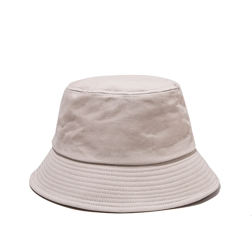 Корейский Для женщин Рыбацкая шляпа ведро головные уборы хлопковые шапочки на открытом воздухе ветрозащитные шляпы козырек шапка в стиле Харадзюку летняя Повседневное