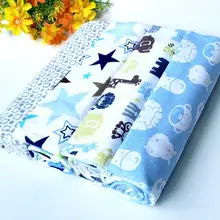 4 шт., одеяло из чистого хлопка для новорожденных, bebe cobertor, спальная простыня для малышей, летнее одеяло 76*76 см