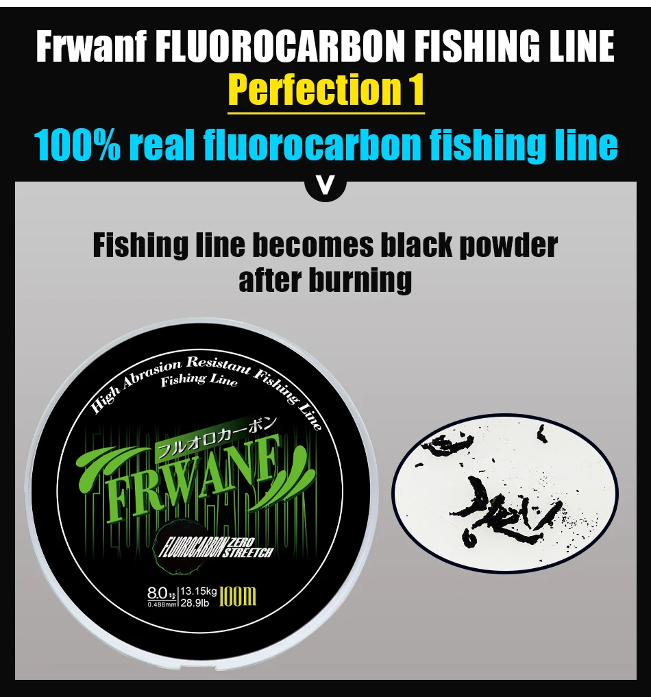 Monofilament Fishing Line Fluorocarbon (5)