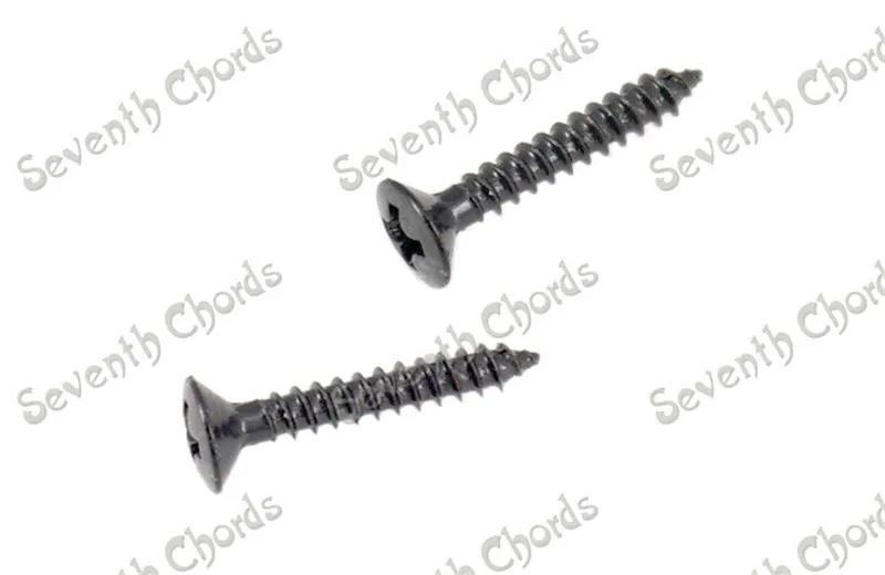 40 Pcs Black Acoustic Guitar Pickup Preamp Amplifier Piezo Pickup Mounting screws Fixing Screw