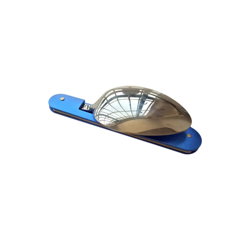 Alta calidad portátil plegable cuchillo de acero inoxidable cuchara tenedor utensilios de deportes al aire libre Camping barbacoa Picnic platos acampament