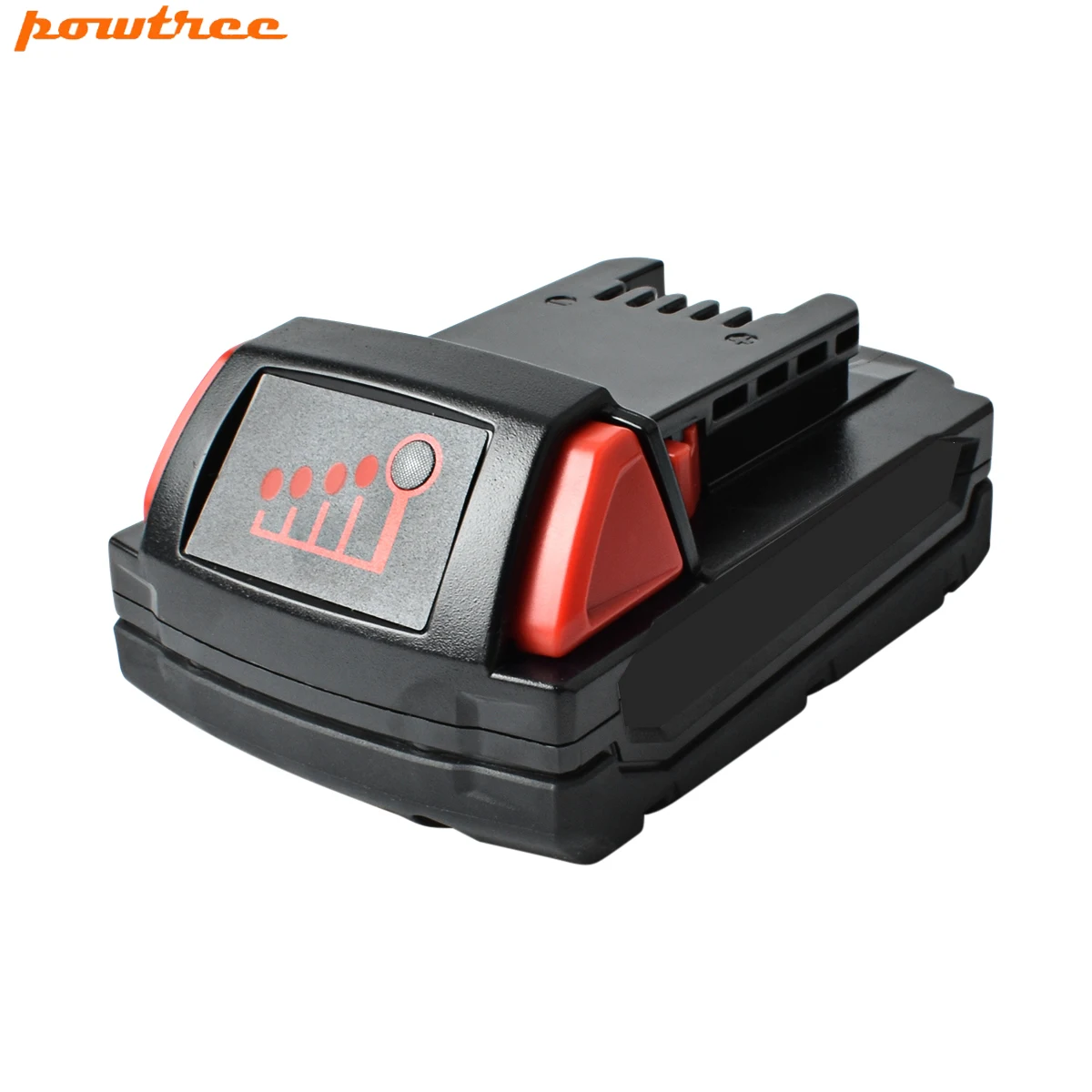 

Powtree 1PACK 18V 2000mAh 2.0AH For Milwaukee M18 XC Li-Ion Replacement Battery For Milwaukee M18 48-11-1815 M18B2 M18B4 M18BX