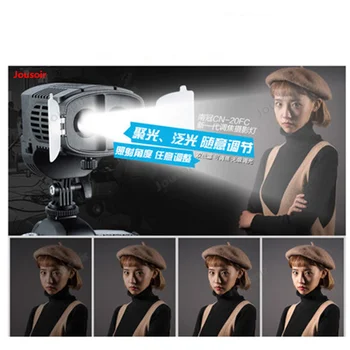

LED Focus Spotlight Photography photo camera fill light small portable external shooting lamp CN20FC CD50 T03