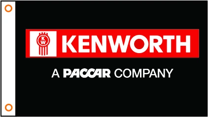 Автомобильный флаг индивидуальный автомобильный баннер kenworth 3x5 футов 100%
