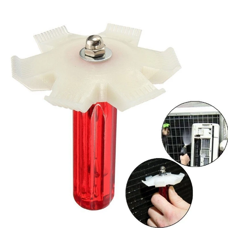

Air-conditioning Condenser Radiator Evaporator Fin Straightener Comb Rake Auto Air Conditioning Cleaner Tool