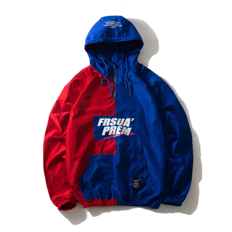 mid zipper pullover jacket