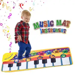 None Kids детский музыкальный игровой коврик для фортепиано развитие образования мягкие игрушки