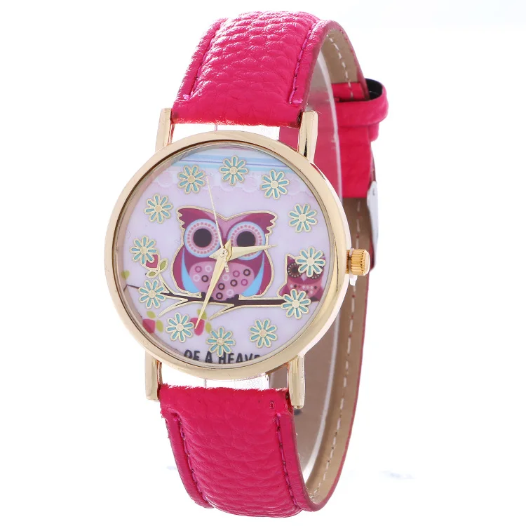

Fashion Women's Quartz Wristwatch Leather Women's Bracelet Watches Dress Watch Lucky Nighthawk Relogio Feminino Children Gift