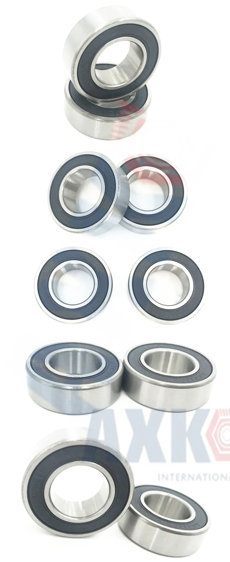 Купить 6204rs подшипник Abec-3 (2 предмета) 20x47x14 мм Радиальные 6204 ...