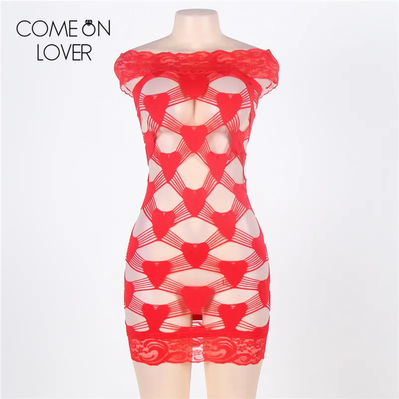 Comeonlover экзотическое нижнее белье с вырезом лодочкой большого размера
