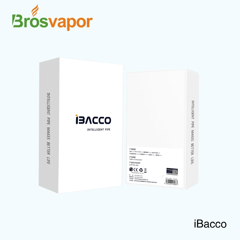 2 шт./лот хит продаж электронная сигарета iBacco Kit испаритель 5 режимов