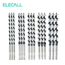 New 15pcs/set Quality Sarbon Steel Sharp Twist Drill Auger Bit For Electrical Drill Woodworking Tool 8/10/12/14/16mm
