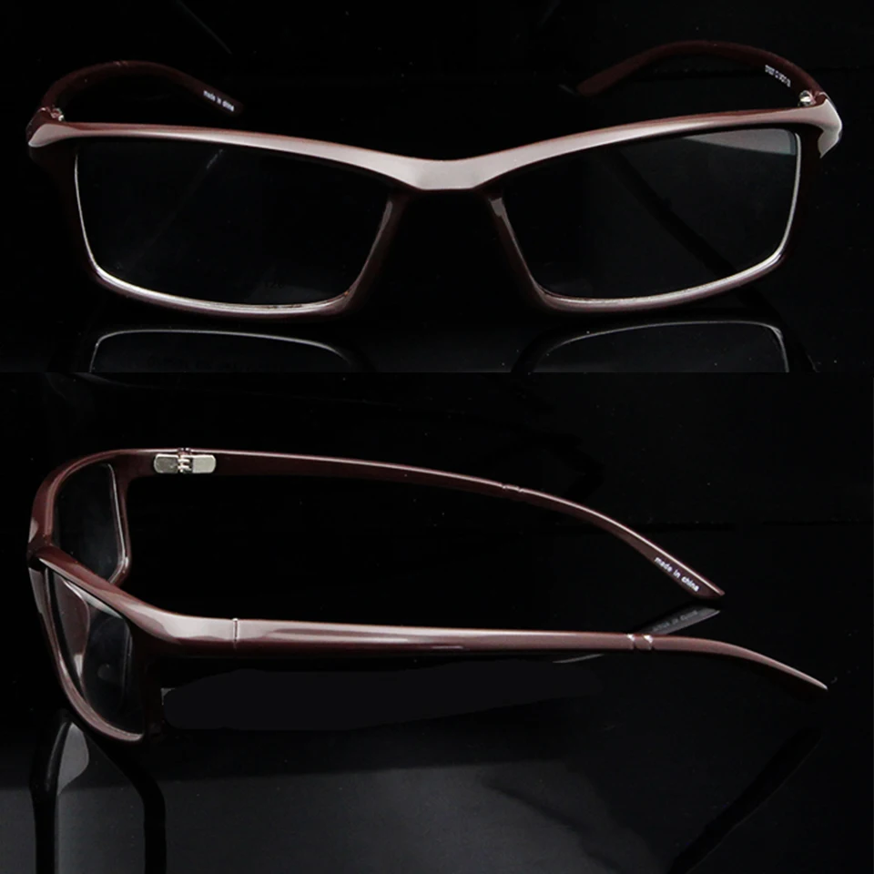 Günstige ESNBIE Neue TR90 Kunststoff Flexible Klare Linse Gläser Rahmen Männer 6 Basis Rezept Brillen Rahmen cadre de lunettes pour homme