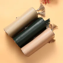 Натуральная Воловья кожа Для женщин сумка через плечо с кисточками сумка через плечо Женская мода сумки на плечо для Для женщин клатч маленькая Сумки