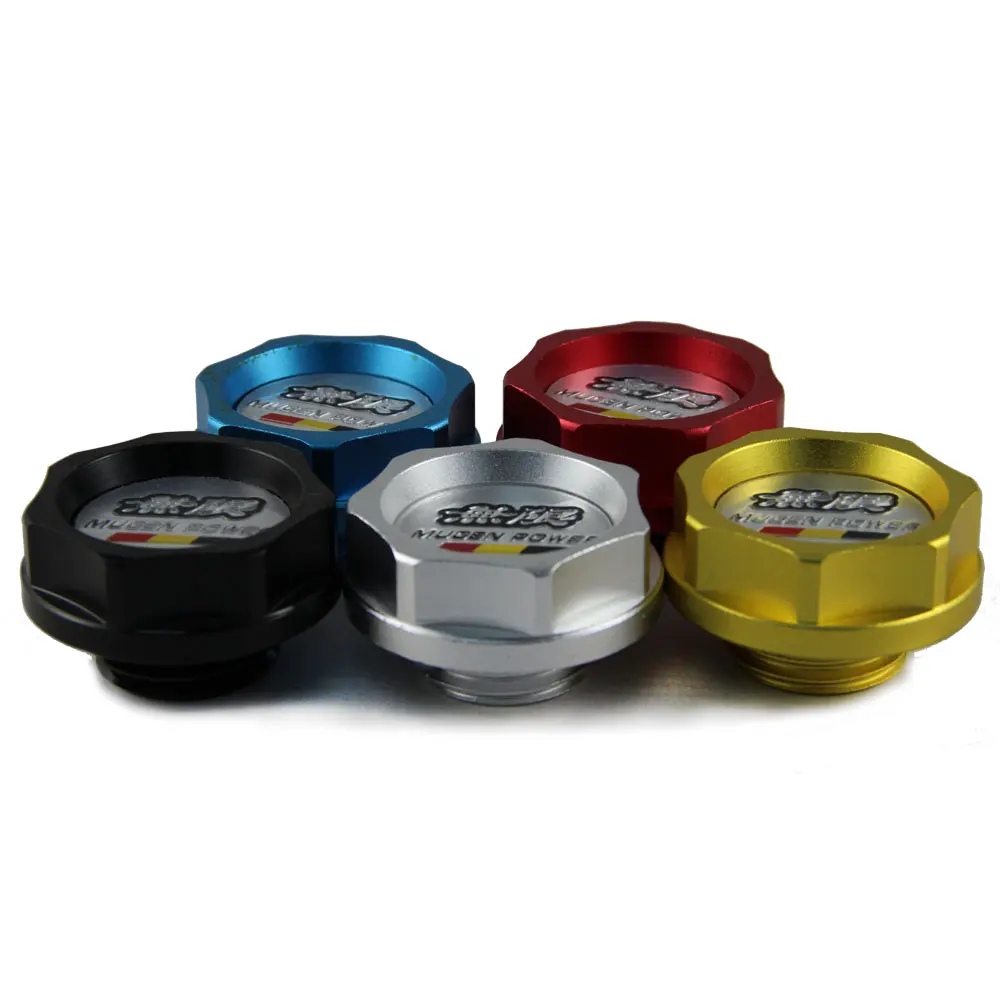 

Aluminium Fuel Tank Cap Cover Engine Tank Cap Oil cap for Honda Mugen Power Performance 24H Fast Dispatch