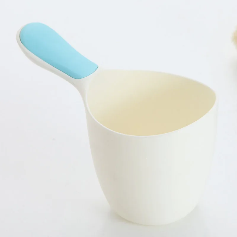 Baby Child Wash Hair Shampoo Rinse Cup Thick Bath Water Ladle Scoop for Kids AN88