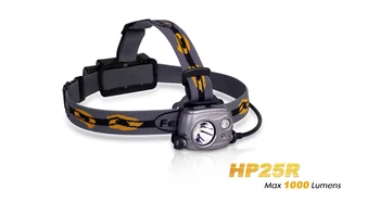 

Fenix HP25R Micro USB Headlamp with 18650 Battery 1000 Lumens