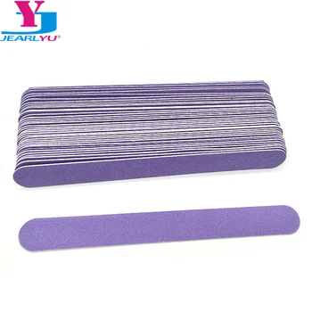 

100Pcs/lot Nail Files Double-Side Emery Board 100/180 Grit Buffering Nail Art Thick Sandpaper Salon Manicure Wholesale Art Tools