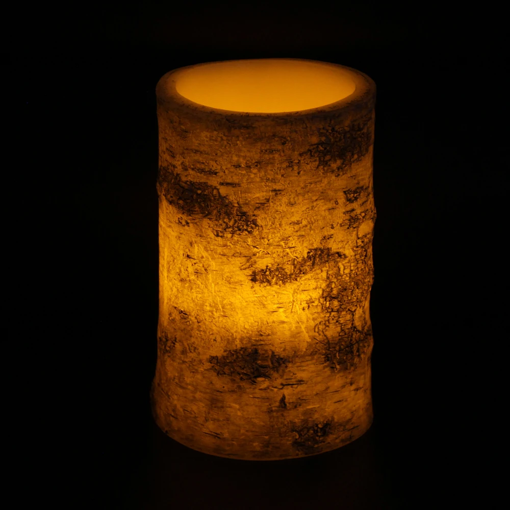 Hot halloween garden light lamp outdoor birch tree paraffin light