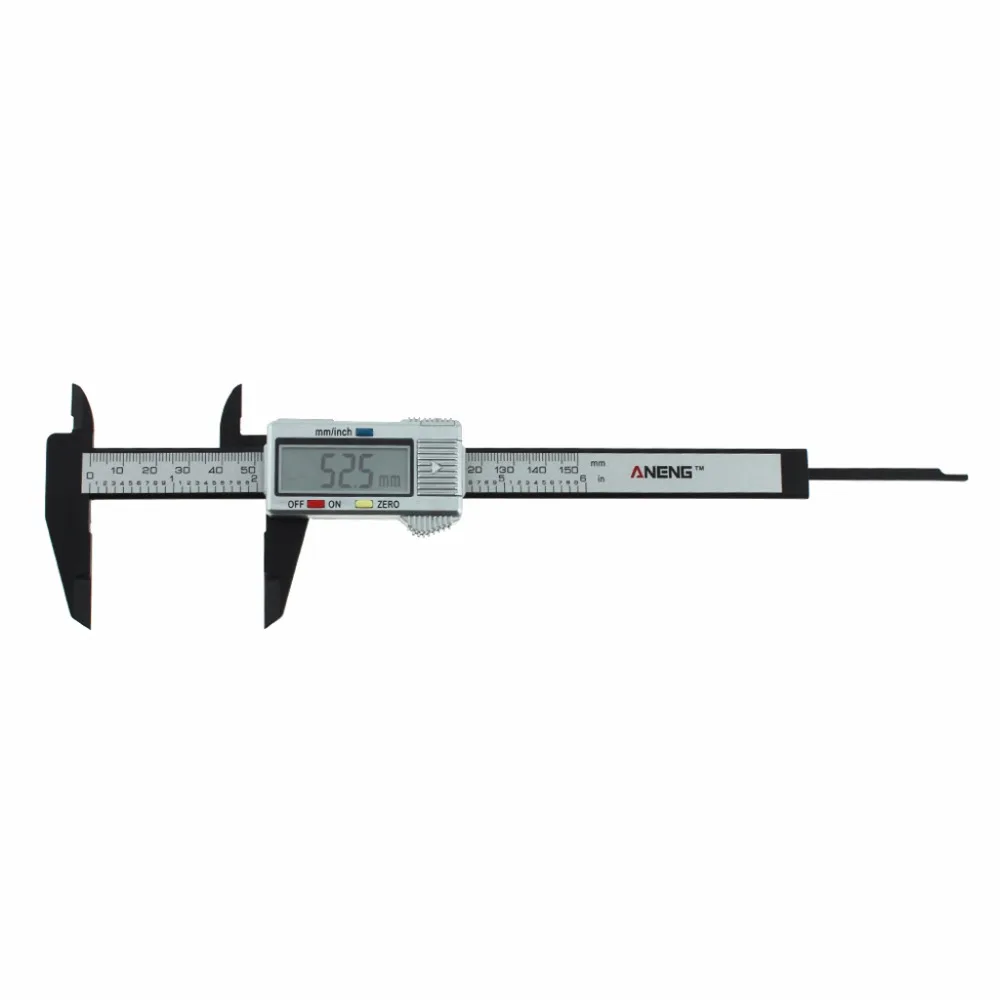 ANENG 0 01 мм до 150 Цифровой штангенциркуль мм/6 дюймов Электронный микрометр с ЖК