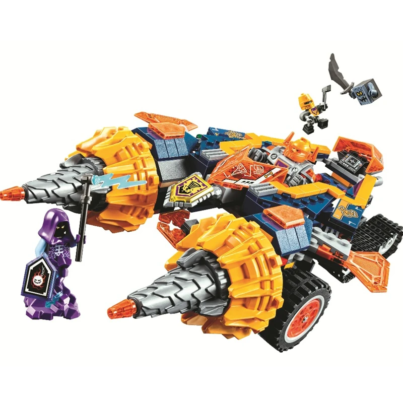 BELA Nexo Knights Axl s Rumble Maker Building Blocks Sets Kits Bricks Classic Model Kids Toys
