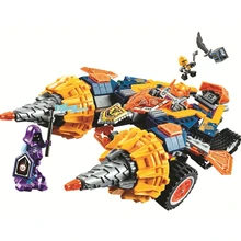 BELA Nexo Knights Axl s Rumble Maker Building Blocks Sets Kits Bricks Classic Model Kids Toys