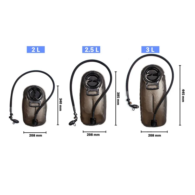 

Water Bag Bike Camelback Bladder Bag Backpacks 2.0L 2.5L 3.0L Durable Sport Accessories Camping Hiking Water Bag Bladder