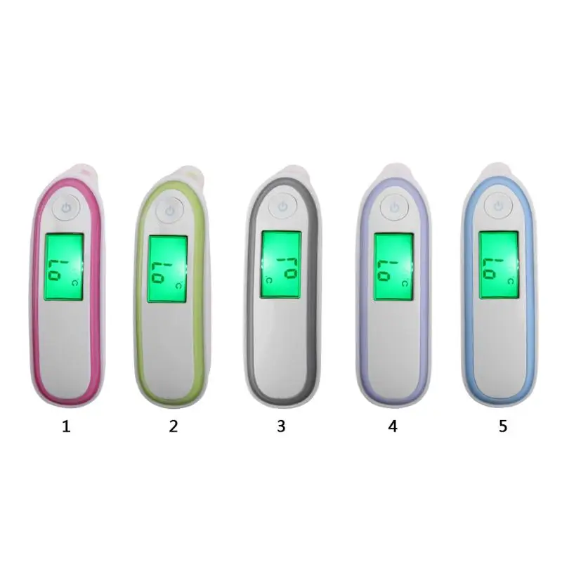 Цифровой ЖК-бесконтактный инфракрасный градусник, измерение температуры поверхности тела, медицинский термометр для взрослых