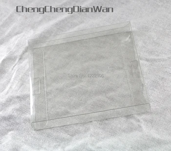 

ChengChengDianWan Clear transparent plastic PET game card protector case for NES cartridge game boxes Replacement 60pcs/lot