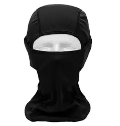 Черный Балаклава Лыжный Уход за кожей лица маска, шапочка, езда оборудование ветрозащитный Мотоспорт маска для ATV UTV