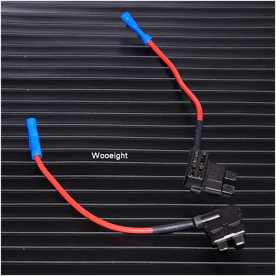 Wooeight 5Pcs Fuse Holder Add-a-circuit TAP Adapter Standard ATT Fuse APS ATT Add-A-Circuit Electronic Device Micro Blade 12V (7)
