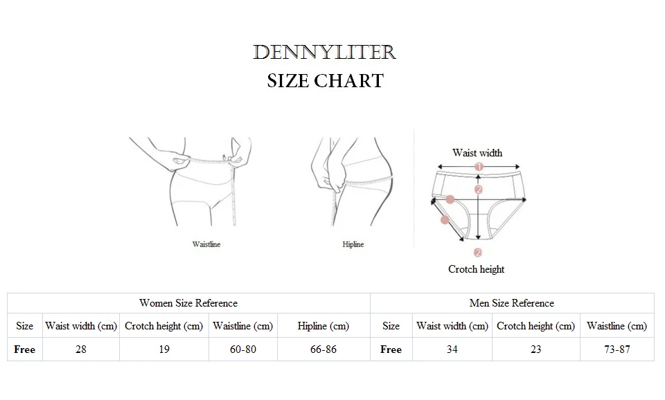 Size chart VIPB252