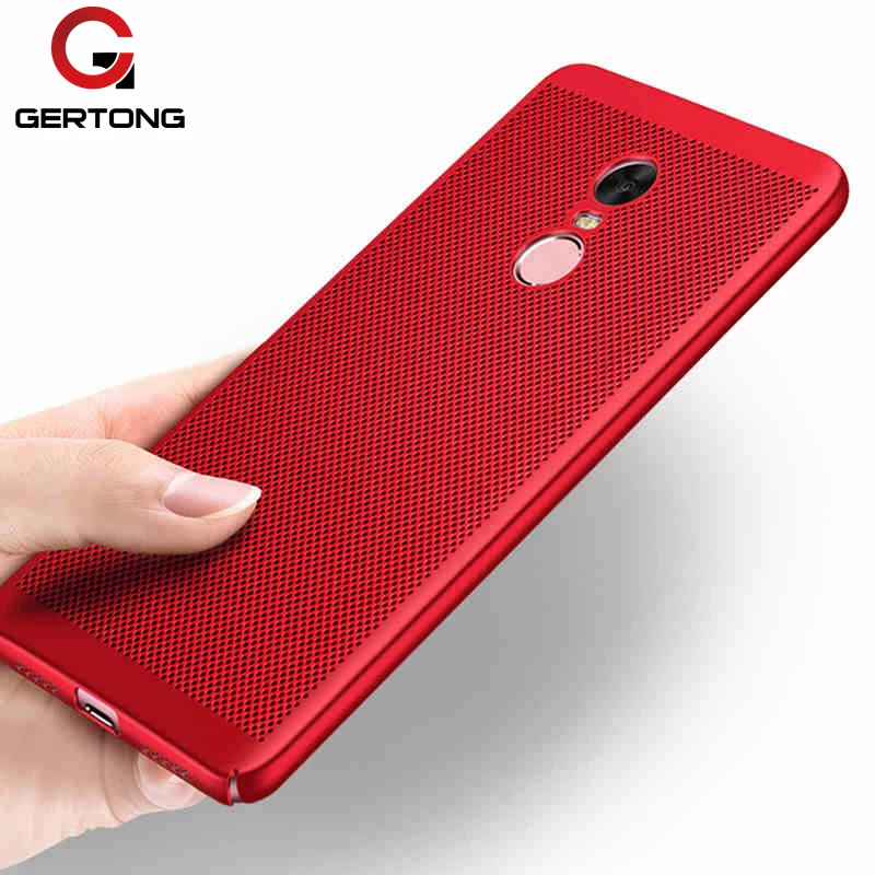 

GerTong Heat Dissipation Case For Xiaomi Mi A1 Mi6 Mi5X Mi5 Mi5S Mi5C For Redmi 4X 4A Note 5A Prime 3 3S Y1 Hard PC Back Cover